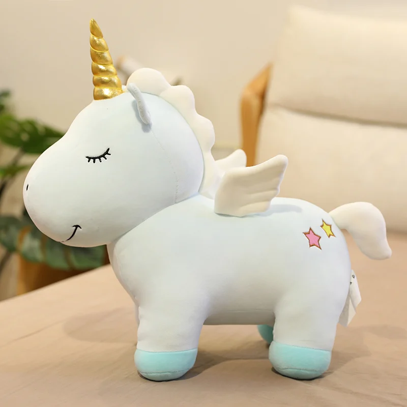 Golden Horn Unicorn Plush Toy