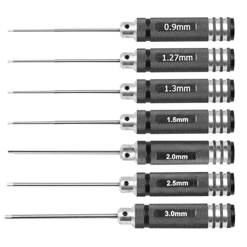 bench dog router plane 0.9/1.27/ 1.3/ 1.5/ 2.0/ 2.5/ 3.0mm White Steel Hex Screwdriver Tool Kit for RC Helicopter Airplane Car Drone Aircraft Model Rep vintage hand planes for sale