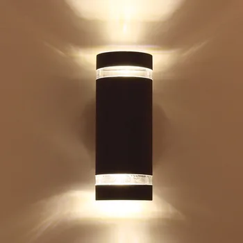 

E27 Indoor Up Down Bright Bedroom Home Decor Yard Aluminium Hotel Pathway Balcony Night Lamp Outdoor Waterproof LED Wall Light