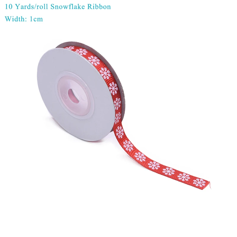 10 yards ribbon 3 Снежинки Замороженные вечерние украшения DIY принадлежности для тематической вечеринки торт-Снежинка Топпер шар гирлянда наклейки на стену и так далее Декор - Цвет: 10 yards ribbon 3