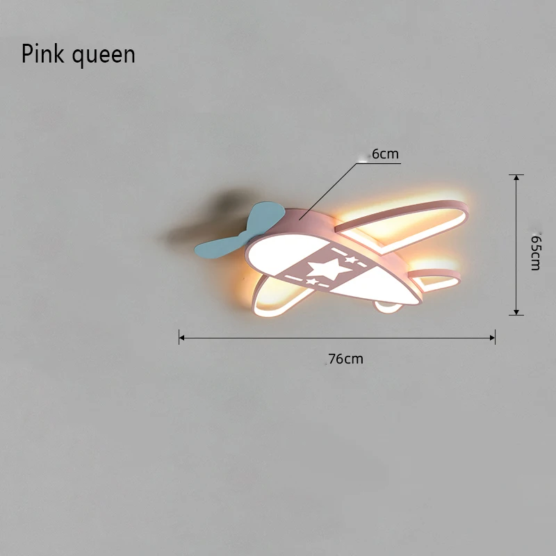 76cmx65cm Pink Скандинавский Железный акриловый светодиодный потолочный светильник ing светодиодный потолочный светильник для мальчиков и девочек романтическая гостиная детская комната потолочный светильник - Цвет корпуса: 76cmx65cm Pink