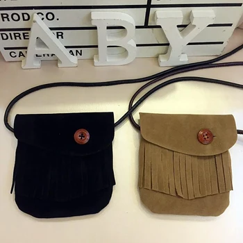 

Fashion Children Coin Purse Girls One Shoulder Coin Bags Kids Cute Tassel Bags Small Coin Pouch Baby Bags Gifts