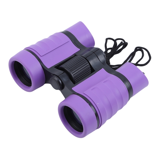 Magnification Kids Binoculars Telescope Children's Binoculars Toy Blue Film For Little Hands Bird Watching Traveling Hiking