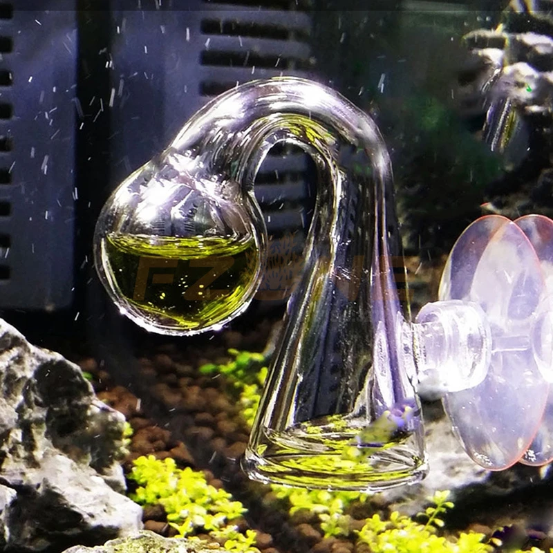Стекло Co2 Drop Checker с 4dkh/PH раствором CO2 PH Ball долгосрочный индикатор тестер монитора