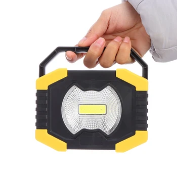 

20W COB Work Lamp LED Portable Lantern Waterproof Emergency Portable Spotlight Rechargeable Floodlight For Outdoor Camping Light