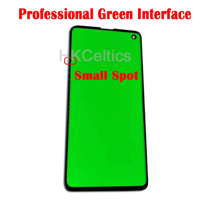 1440*3040 Amoled lcd с рамкой для SAMSUNG Galaxy S10 G9730 дисплей S10+ Plus G9750 кодирующий преобразователь сенсорного экрана в сборе+ маленькое пятно