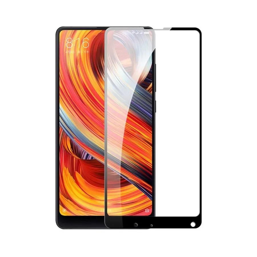 Защитное стекло для Xiaomi Mi Mix 2S с рамкой 9H Full Glue без упаковки|Защитные стёкла и
