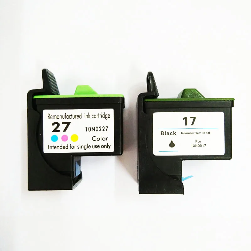 Vilaxh cartucho de tinta para impresora Lexmark 17, 27, Lexmark i3, Z13,  Z23, Z34, Z515, Z517, X75, X1100, X1150, X1270, X2250|lexmark 23  cartridge|ink cartridgelexmark 17 - AliExpress