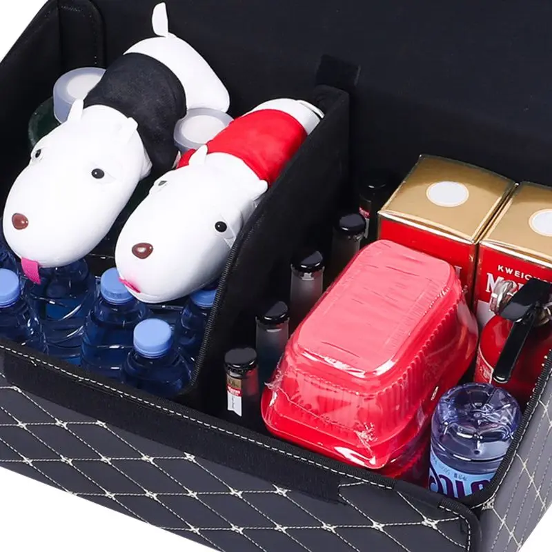 

Multipurpose Collapsible Car Trunk Storage Organizer With Lid Portable Car Storage Box Car Trunk Organizer