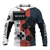 Édition limitée Sony Dualshock 4 3D imprimé sweat à capuche zippé hommes femmes mode sweat à capuche décontracté automne hiver sweat-shirt ► Photo 1/3