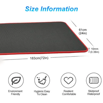 10 mm Extra Thick Non-slip Yoga Mat Natural Rubber NBR Fitness Sports Gym Pilates Pads Gift Yoga Mat Bag Slabs Home GYM Equipment  https://gymequip.shop/product/10-mm-extra-thick-non-slip-yoga-mat-natural-rubber-nbr-fitness-sports-gym-pilates-pads-gift-yoga-mat-bag/