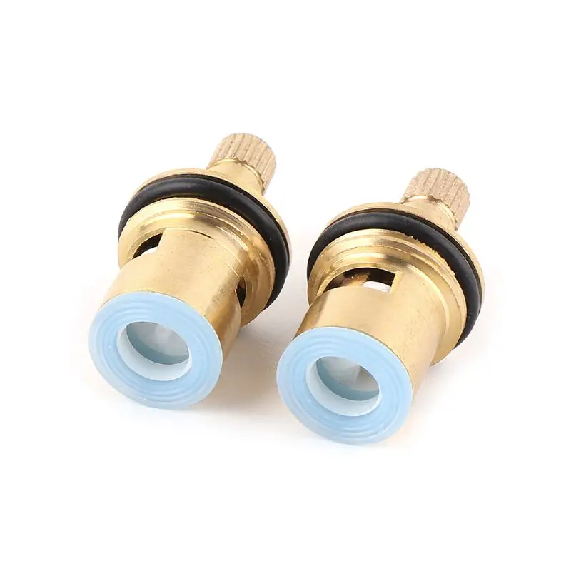 

2pcs Copper Core Rod Ceramic Valve Core Single Faucet Quick Opening Copper Valve Core Faucet Accessories