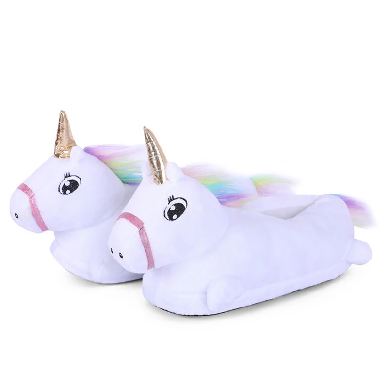 Kigurumi Unicorn Home Slippers Winter Kids Shoes For Boys Girls Slippers  Cartoon Animal Claw Child Licorne White Leisure Shoes - Slippers -  AliExpress