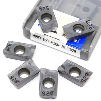 

APKT1604 PDER 76 IC928 High Quality Carbide Blade Milling Turning Tool APKT 1604 CNC Lathe Cutter Turning Tool Tungsten Carbide