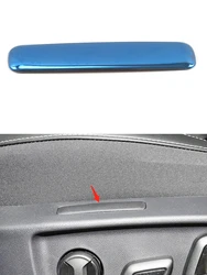 Décoration de panneau interrupteur à mémoire de forme pour Skoda Karoq 2018 2019 2020, cadre de couverture, garniture en acier inoxydable, accessoires d'intérieur de voiture 