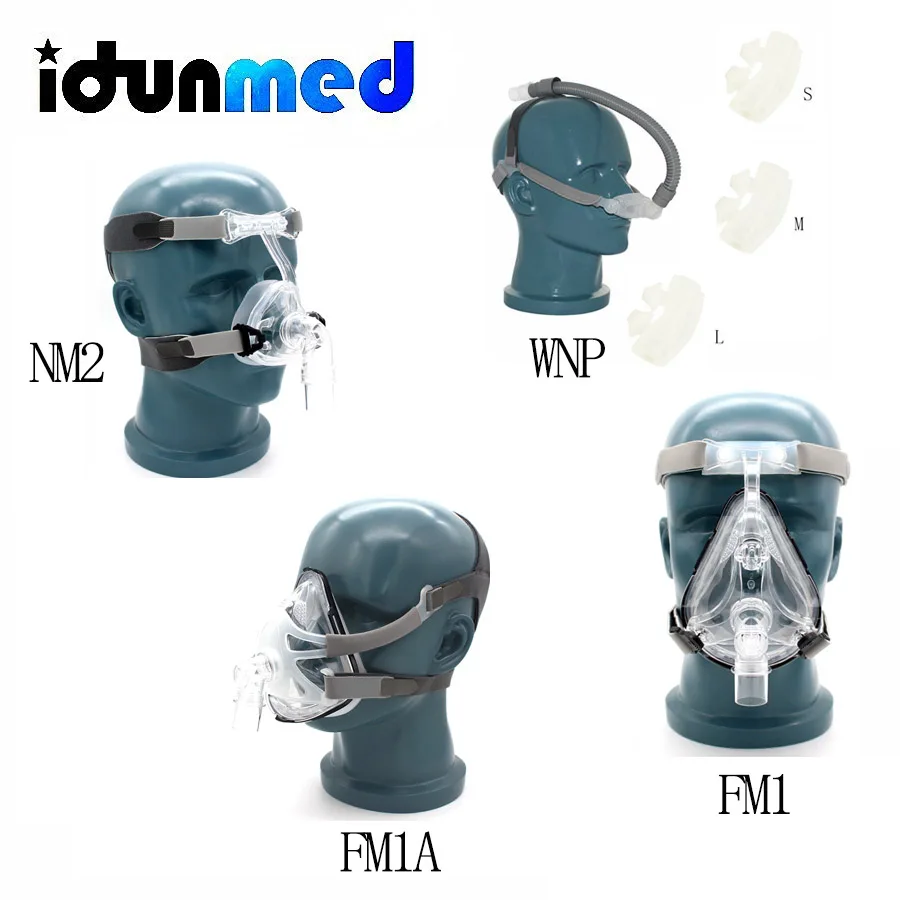 BMC CPAP НАЗАЛЬНЫЕ подушечки маска с регулируемым ремешком респиратор для