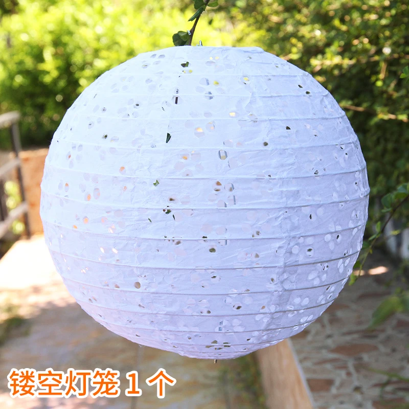 4-6-8-10-12-16 дюймовый выемчатый кулон с подвеской Китайский бумажный фонарь для дня рождения свадьбы украшения дома спальни бумажные шарики фонарь e