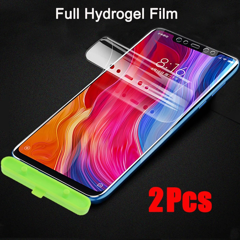 2 шт. мягкая Гидрогелевая Защитная пленка для Xiaomi Mi 9 8 Lite SE Mix 3 Max Redmi Note 7 6 K20 Pro |