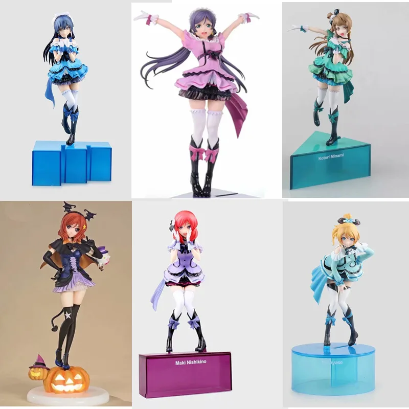 23 см аниме фигурка девочка Любовь Живая минами Кодори Сонода Umi Ayase Eli Tojo Nozomi Nishikino