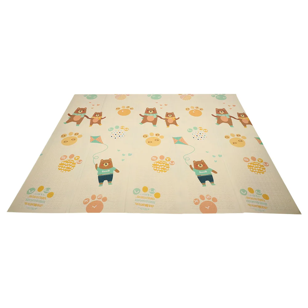 180x200 см двусторонний складной игровой коврик-пазл, детский игровой коврик XPE, игровой коврик для ползания, нескользящий коврик для йоги