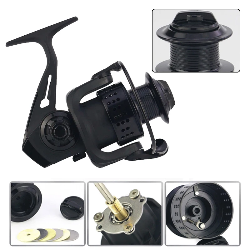 

1 Pcs Metal Rocker Arm Fishing Line Reel Sea Fishing Gear 2000-7000 Rotary Reel