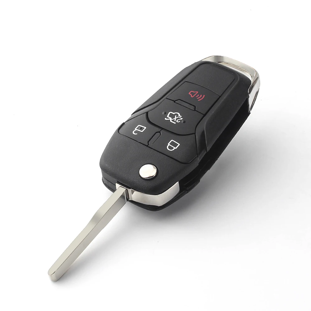 KEYYOU 3 1/4 pulsanti Flip chiave remota Keyless Entry Fob 315MHz ID49 Chip per Ford Fusion 2013-2015 ID FCC: N5F-A08TAA HU101 - H0e86672e6742418591d83b64b8db5ae25