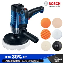 Bosch-pulidora eléctrica de cera de coche GPO 950 DA, 220V, 50Hz, potencia de entrada, 950w, EMC, placa de respaldo, almohadilla de pulido de 180mm