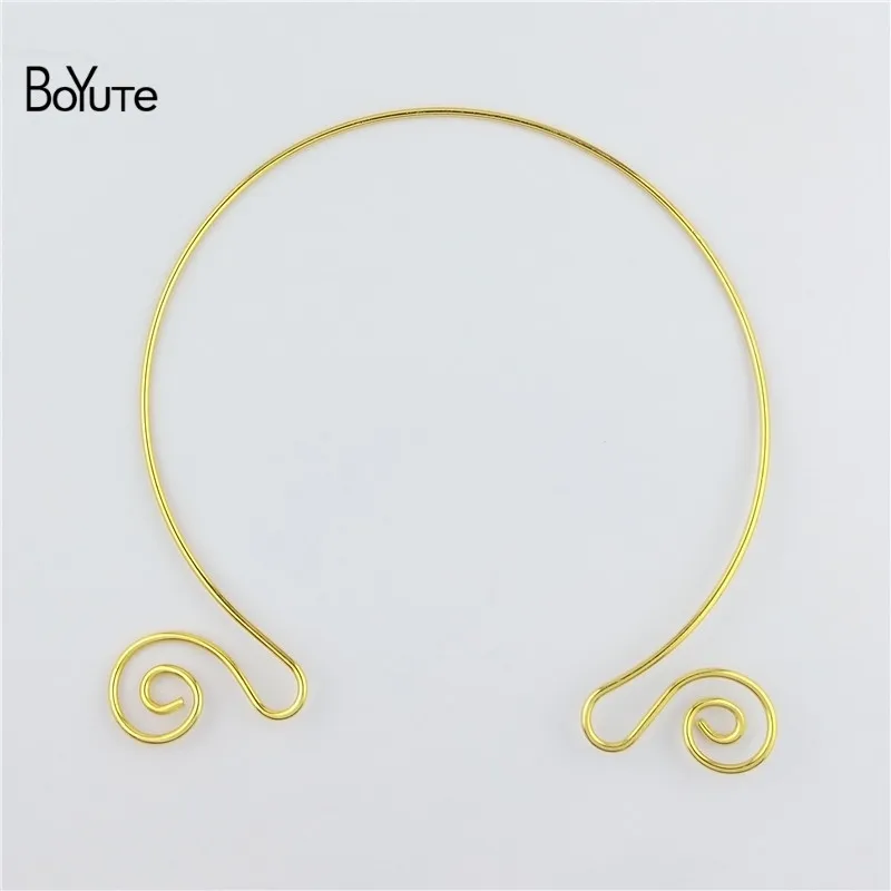 BoYuTe 1552MM Metal Copper Women Wreath Collar Choker Necklace Diy Jewelry Accessories (1)