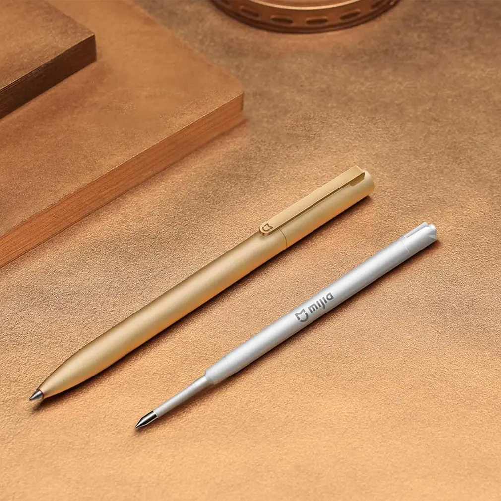 Mijia 0,5 мм ручка Заправка для Mijia металлическая ручка для подписи Замена гладкой швейцарской заправки ручка для подписи заправка