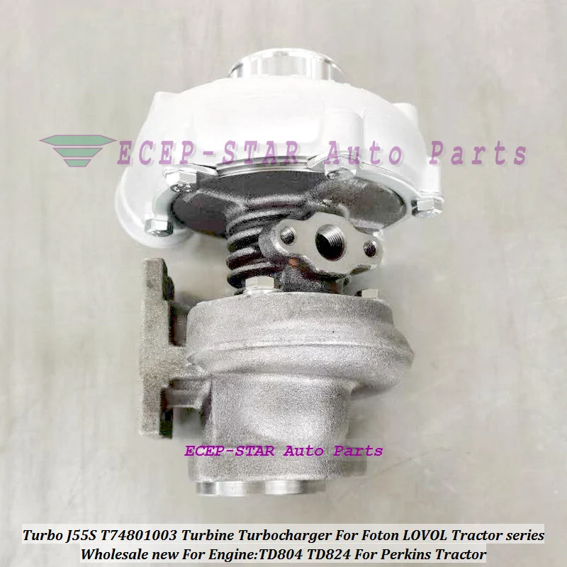 Turbo J55S T74801003 Turbine Turbocharger For Foton LOVOL Tractor series TD804 TD824 For Perkins Tractor -- (4)