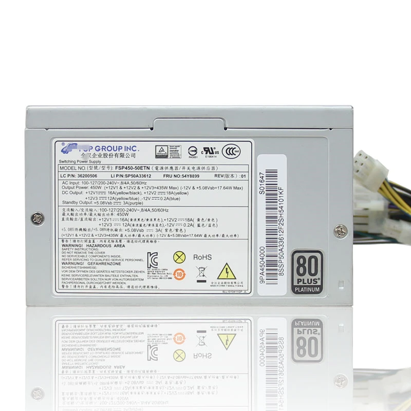 PSU для lenovo thinkцентр ATX 12V 14P 450W блок питания FSP450-50ETN