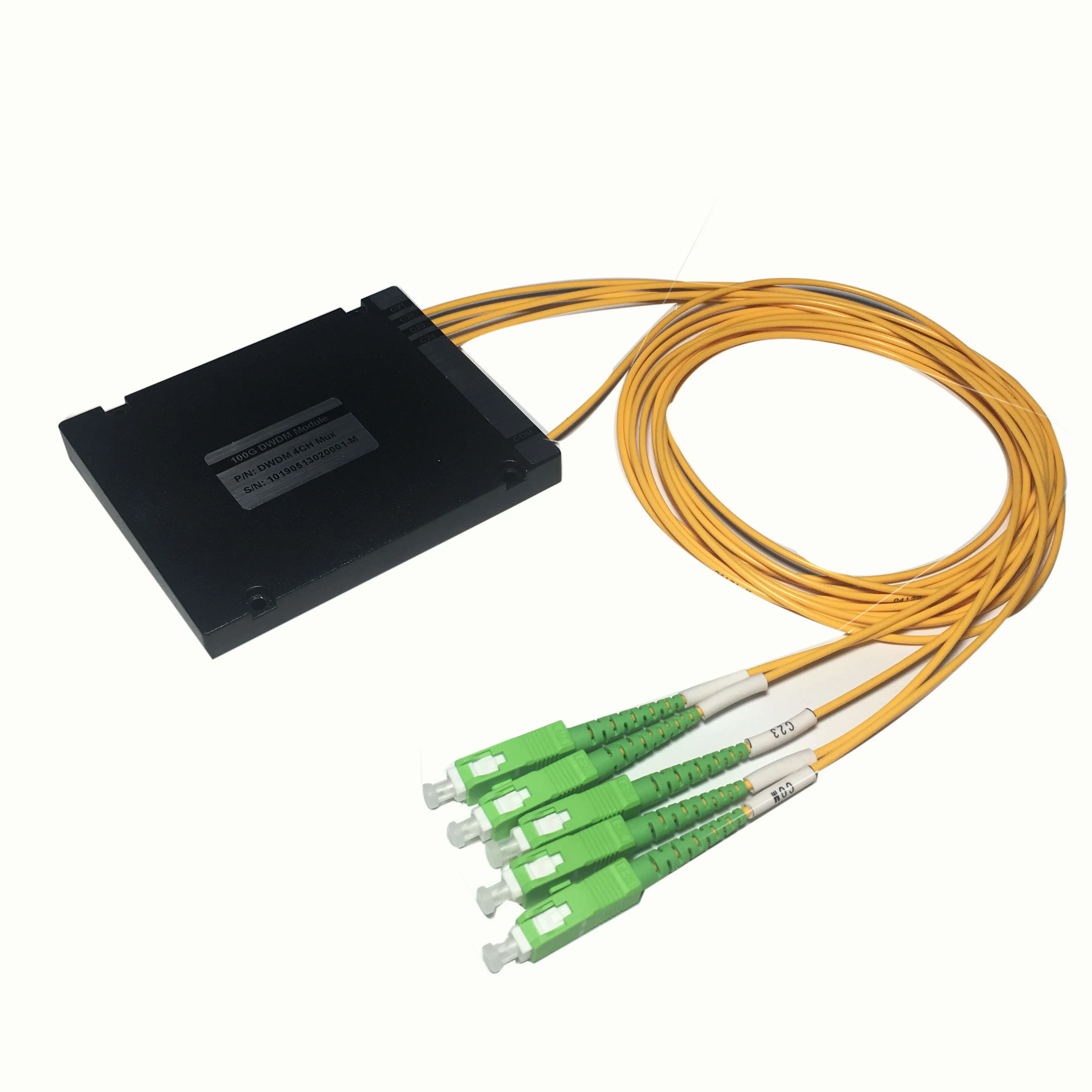 4 канала CWDM Demux/Mux модуль с разъемом волоконно-оптический мультиплексор 2 шт
