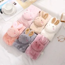 Прекрасный шарф из искусственного меха, шарфы с животным принтом, зимний шарф для детей 75 см, меховой воротник