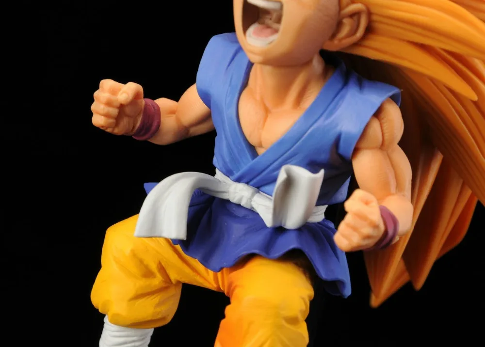 100% оригинал Banpresto Son Gokou FES! vol.10 Коллекционная Фигурка-Chou Super Saiyan 3 Son Goku из "Dragon Ball Super"