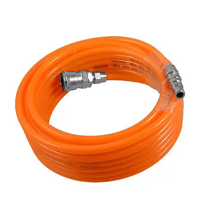 

9M 29.5Ft Long Orange PU Air Pneumatic Hose Tubing Piping 8mm x 5mm