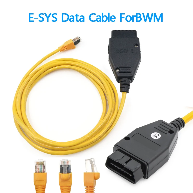 Новый ESYS кабель ENET для BMW F-Series обновление скрытых данных E-SYS ICOM программатор ECU OBD2