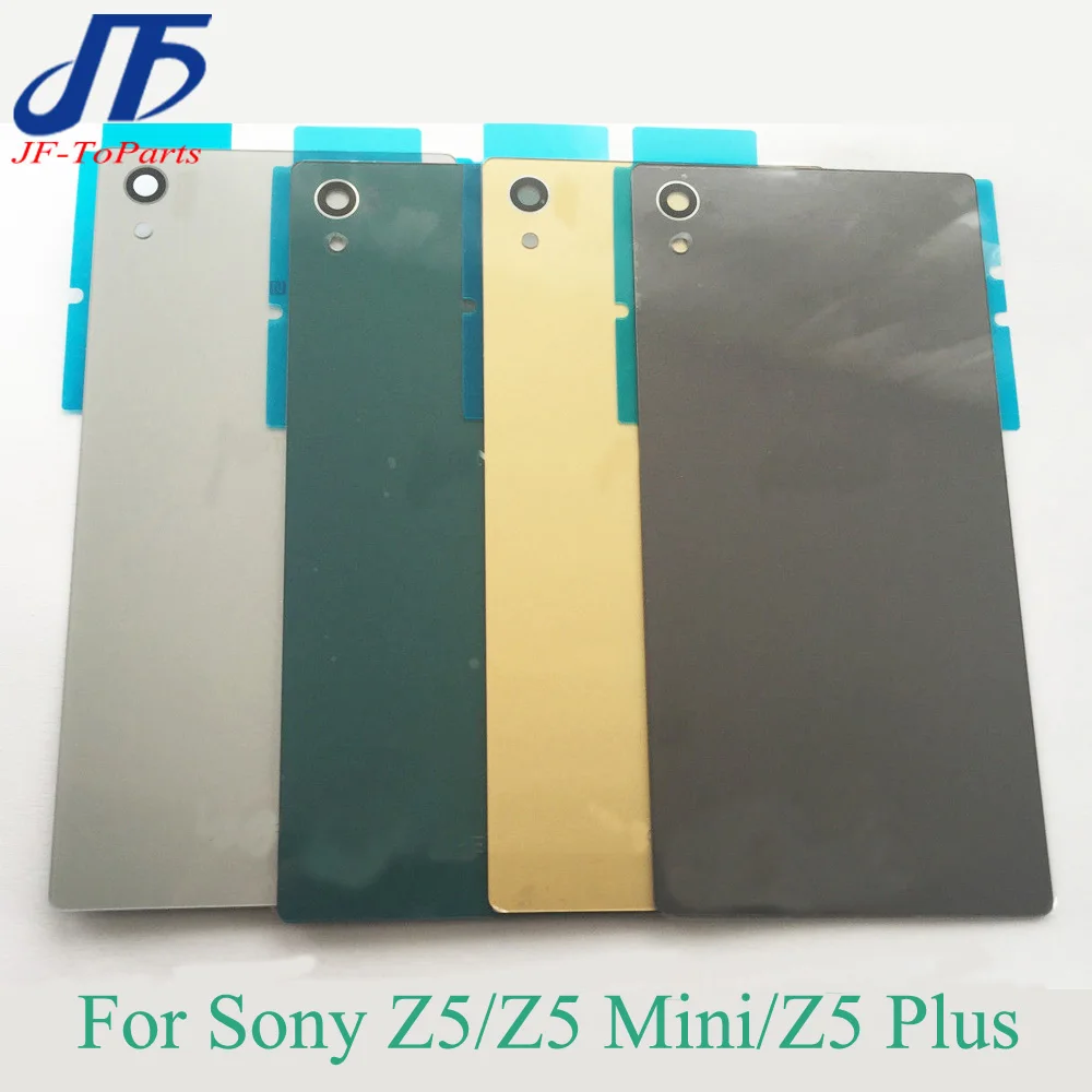 10 шт. батарея стеклянная Задняя панель для телефона Замена для Sony Xperia Z5 Compact Premium mini E6603 E6633 E6683 Z5PluS Задняя Дверь корпуса