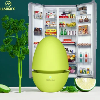 

LIANGU Mini 4-in-1 Function Ozone Air Purifier Fast Sterilization Deodorant Fresh-Keeping Purifier for Refrigerator Pet Car