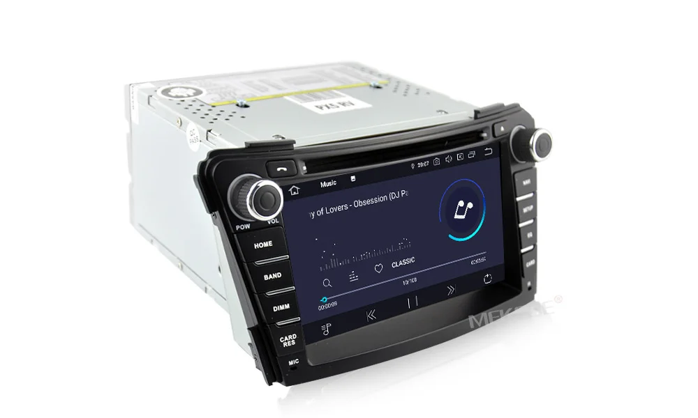 Best Android 9.0 2din Car Multimedia Player 7" Touch Screen Autoradio Stereo For HYUNDAI i40 2012-2014 Support Rear View Camera WIFI 7