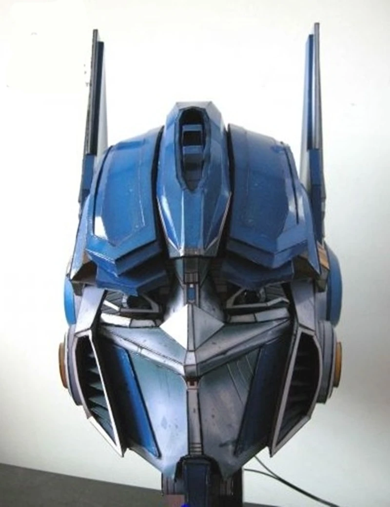 Head-3D-Paper-Model-DIY-Manual-Film-And-Television