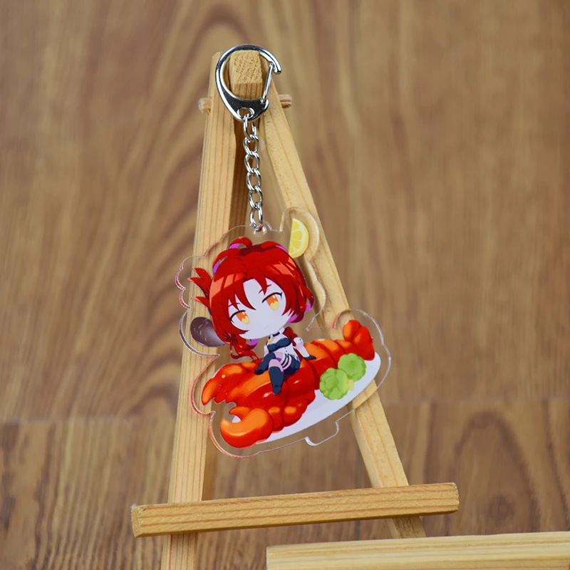 Аниме Honkai Impact 3 Yae Sakura Rita Seele Theresa Bronya Райден Мэй Косплей акриловый Декор игрушка брелок сумки Подвеска игрушка подарок - Цвет: 08