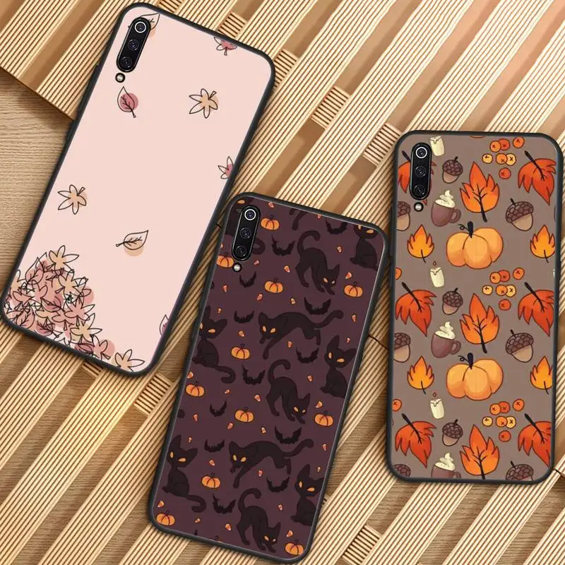

fall fox pumpkin Halloween Phone Case For Xiaomi Redmi 7 8 9t 6 9se k20 mi8 max3 lite 9 note 9s 10 pro