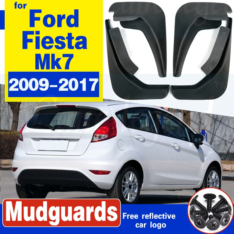 Литые Брызговики для Ford Fiesta Mk7 2009 2017 брызговики 2010 2011 2012 2013 2014 2015 2016