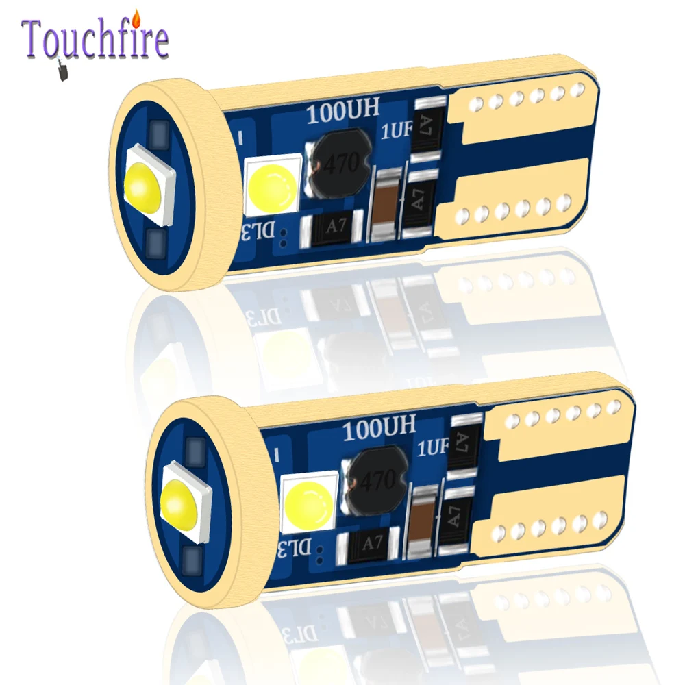 10 шт. 3030 SMD 3 светодиодный T10 W5W 194 светодиодный автомобильный лампочка габаритные огни лампа для чтения авто внутренний светильник купольная Дверь Аксессуары для ламп белый