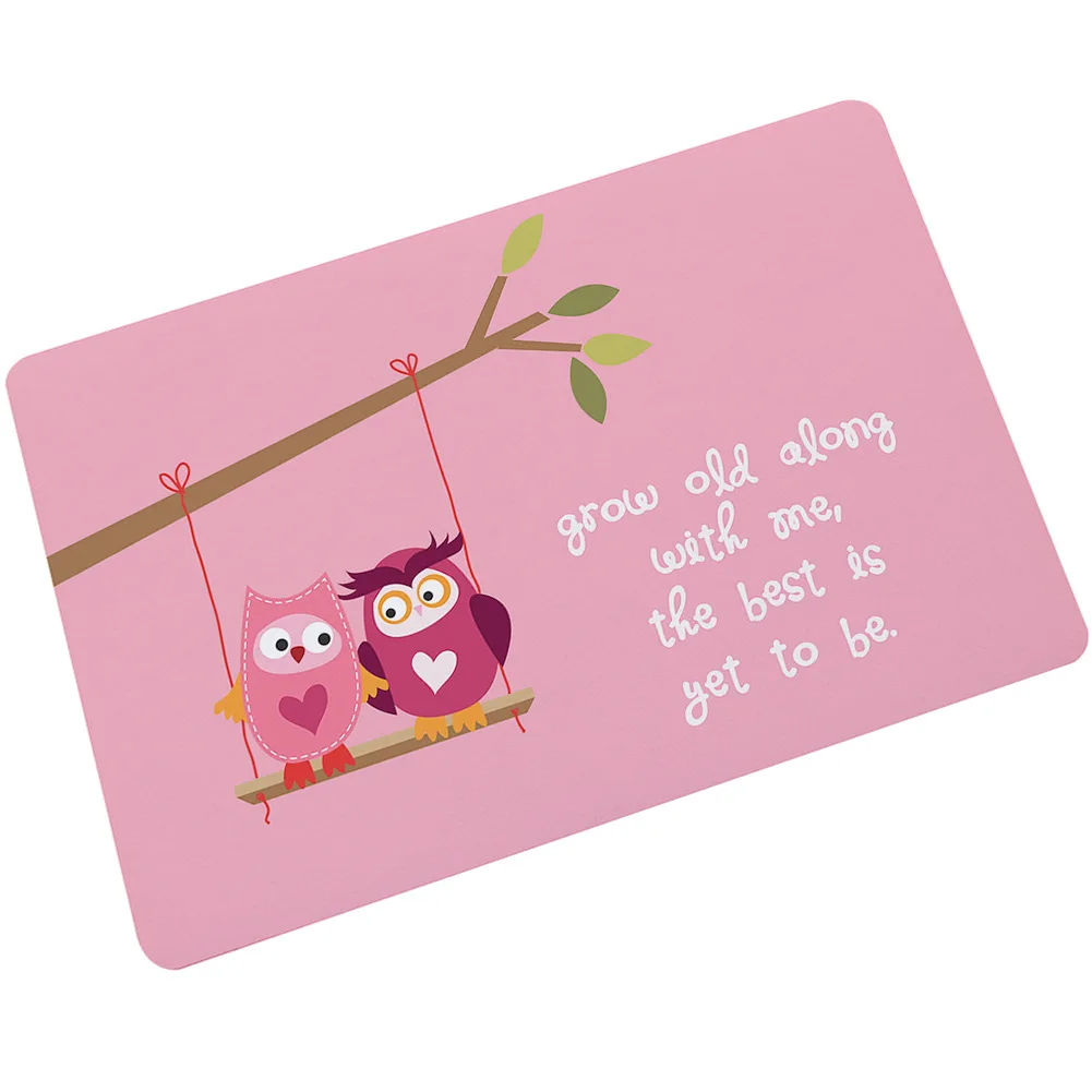 Owl Zeegle нескользящий коврик для пола, коврик для входной двери, коврик для гостиной, спальни, коврик для ног, впитывающий кухонный коврик - Цвет: Owl