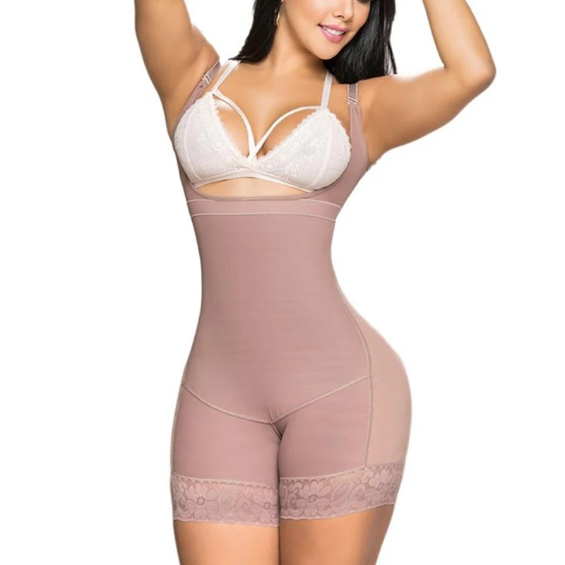 

Fajas Colombianas Cinta Modeladora De Alta Compressão Waist Trainer Body Shaper Seamless shapers Slimming Underwear