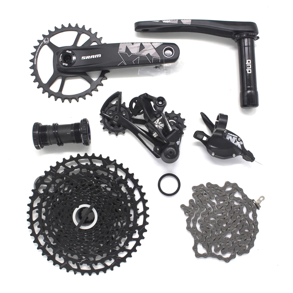 

SRAM NX EAGLE 1x12s 11-50T speed Groupset Kit DUB 170 175mm Trigger Shifter Rear Derailleur Cassette Chain Crankset