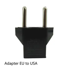 Wall Plug Adapte EU to USA Travel Converters Adapter Power Converter Home Appliance Light weight Easy to Install And Use tanie tanio CN (pochodzenie) EU to USA Plug Wholesale Dropshiping Black