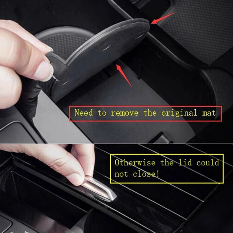 1* Автомобильная черная бутылка держатель для стакана, хранение коробки для Mercedes-Benz A Class W177