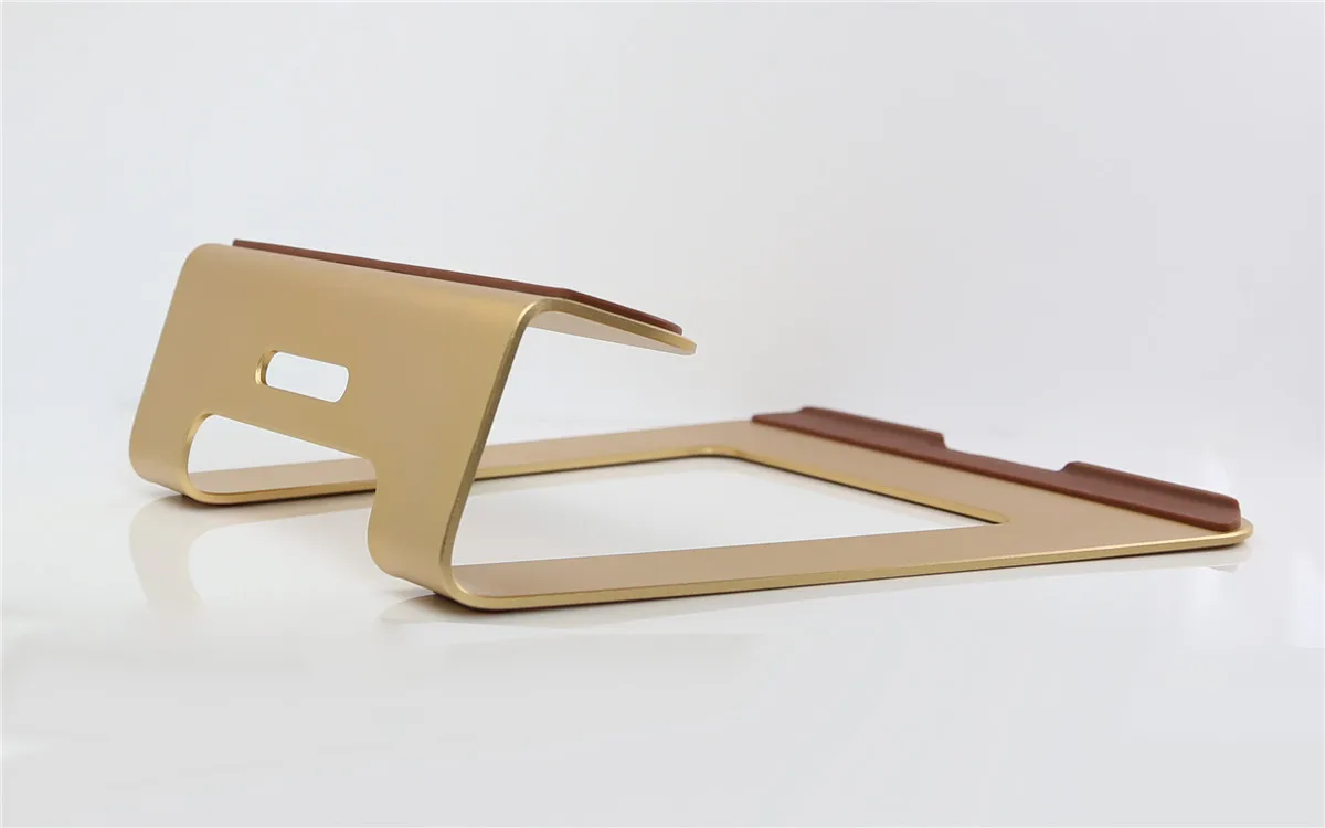 Cooling Aluminum Notebook Laptop Anti-slip Cooling Pad Stand Holder For Apple MacBook Lenovo Samsung Huawei Computer